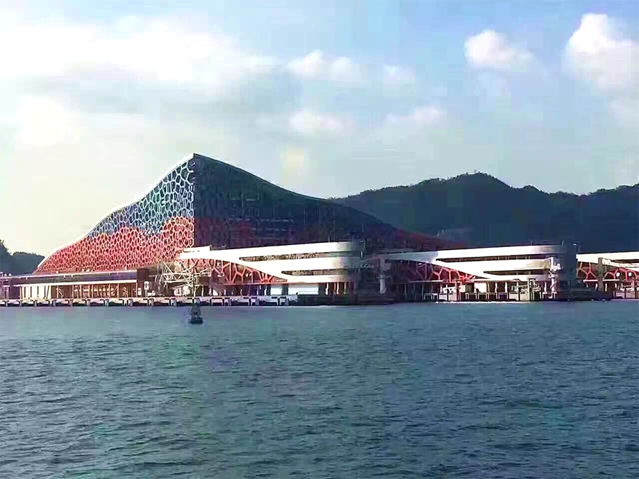 铝单板工程案例-深圳太子湾邮轮中心